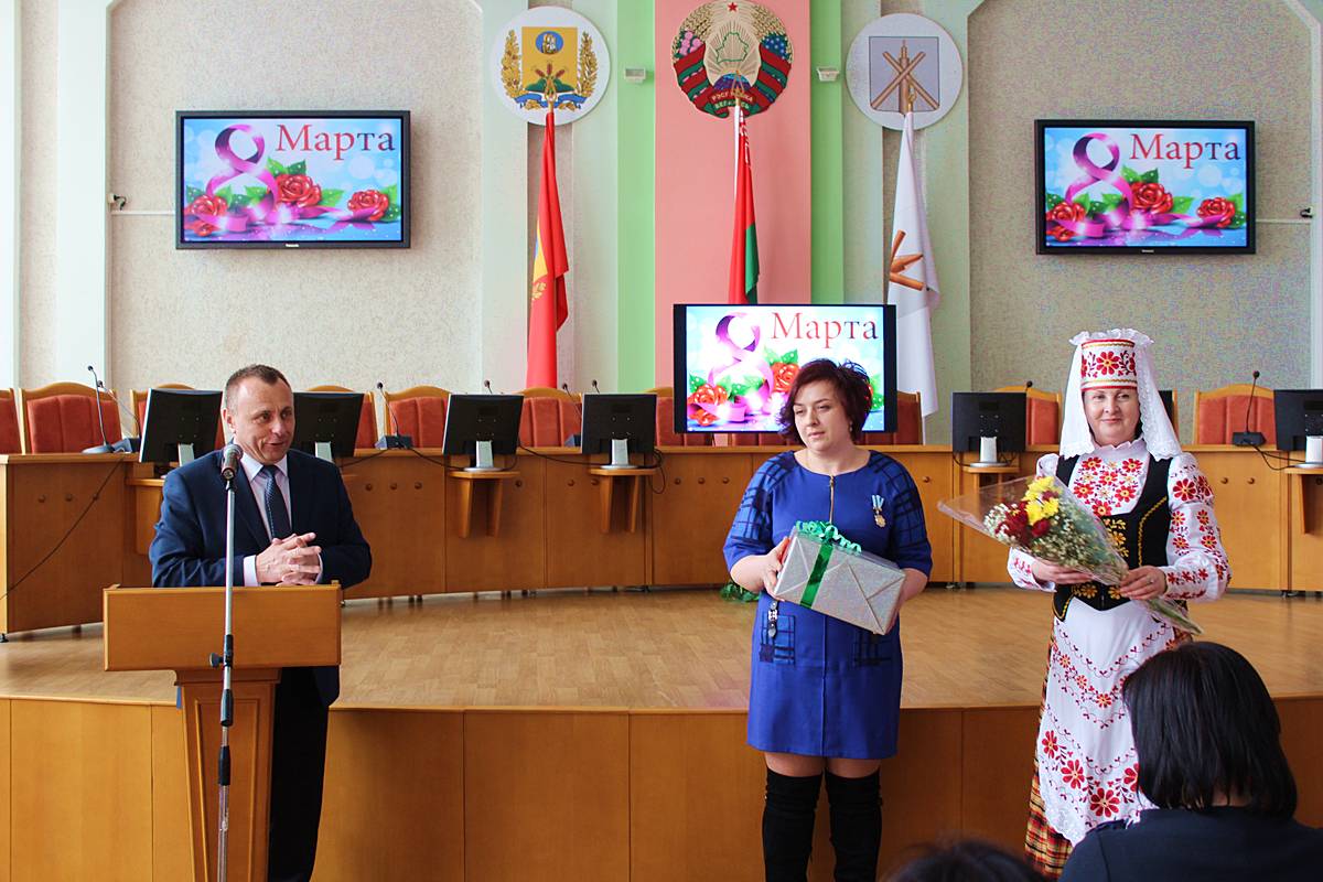 Орден Матери был вручен сегодня жительнице Бобруйского района