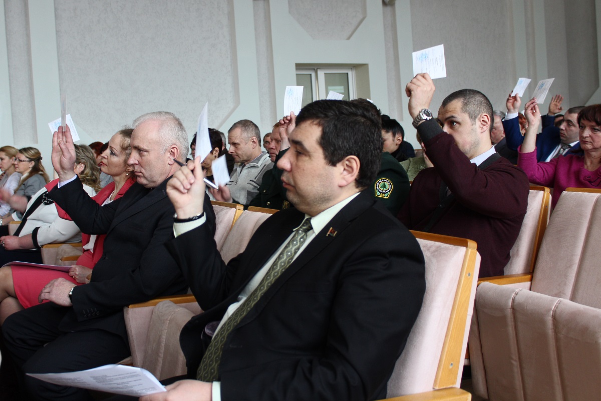 Сегодня состоялась первая сессия Бобруйского райсовета депутатов 28 созыва