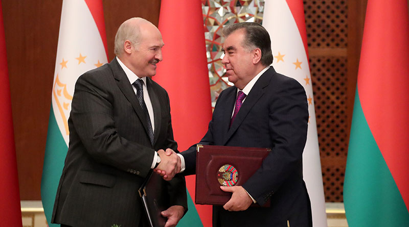 Визит Президента Беларуси в Таджикистан