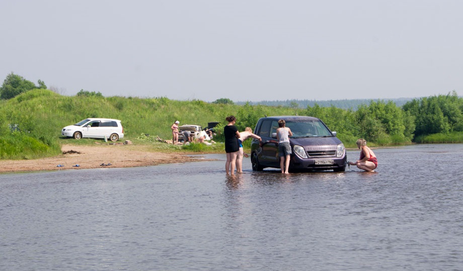 Как припарковаться у воды