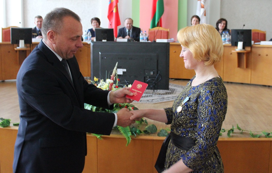 Орденом Матери награждена  жительница Бобруйского района