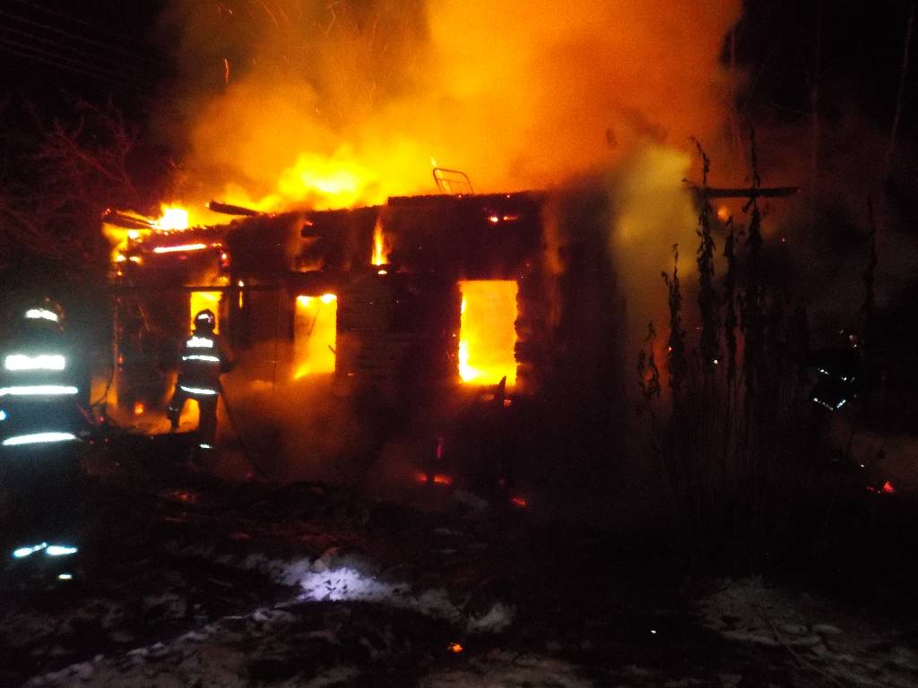 Сгорел дом в СТ «Швейник»﻿