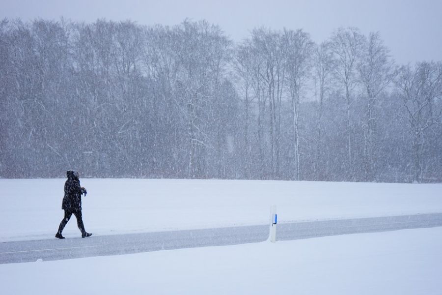 Мокрый снег и слабая метель ожидаются в Беларуси 3 января