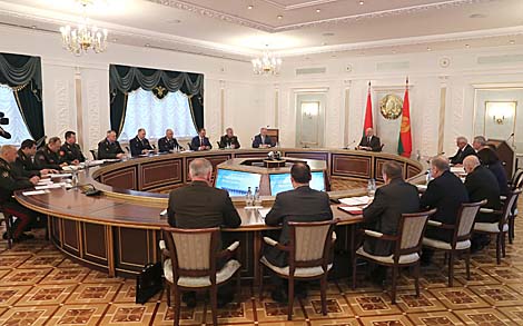 Александр Лукашенко провел заседание Совета Безопасности Беларуси
