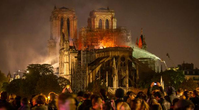 Более 6 тыс.евро уже собрано на восстановление собора Парижской Богоматери