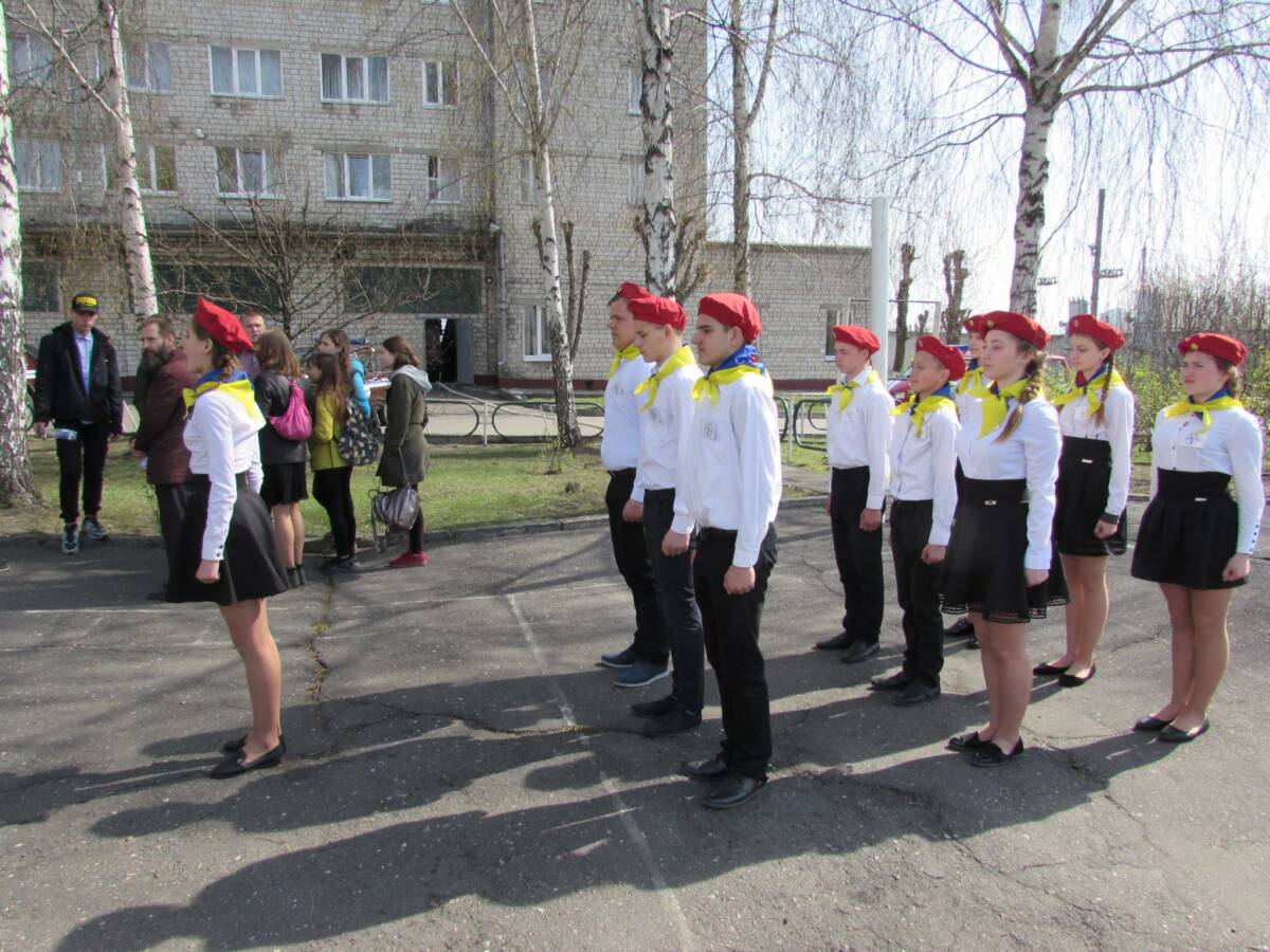 Школьники Бобруйского района прияли участие в слете юных спасателей-пожарных и вошли в число победителей