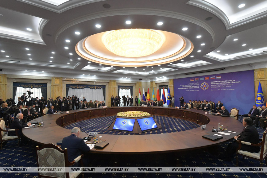Основной переговорный день на саммите ОДКБ: участие в сессии Совета коллективной безопасности принял Александр Лукашенко