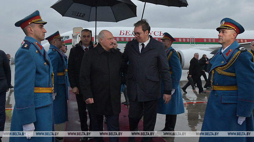 Александр Лукашенко проведёт переговоры с президентом Cербии Александром Вучичем