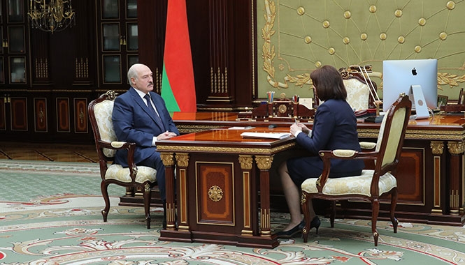 Подготовка к выборам, ситуация в экономике и коронавирус – темы, которые Лукашенко обсудил с Кочановой