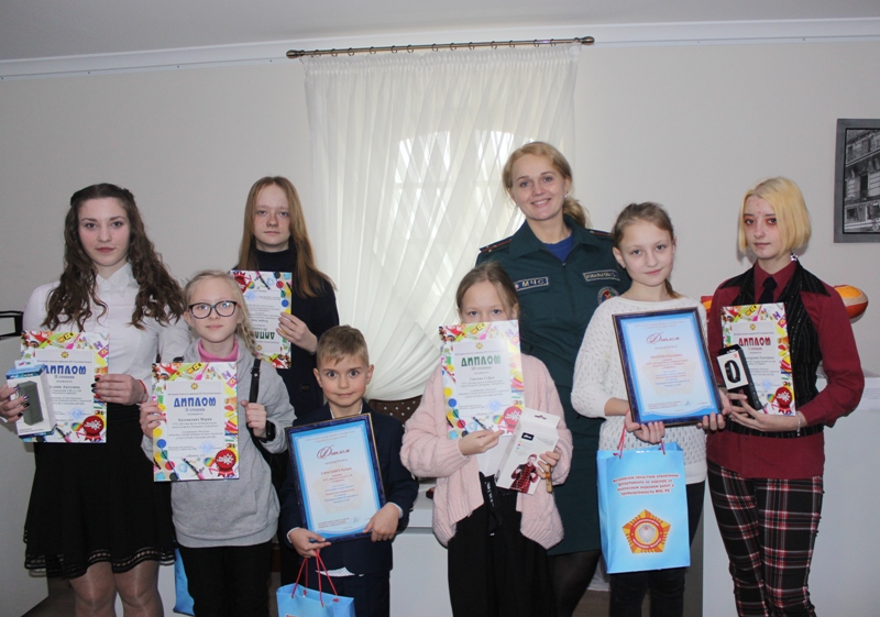 Лауреатами конкурса «Спасатели глазами детей» стали представители Бобруйского района