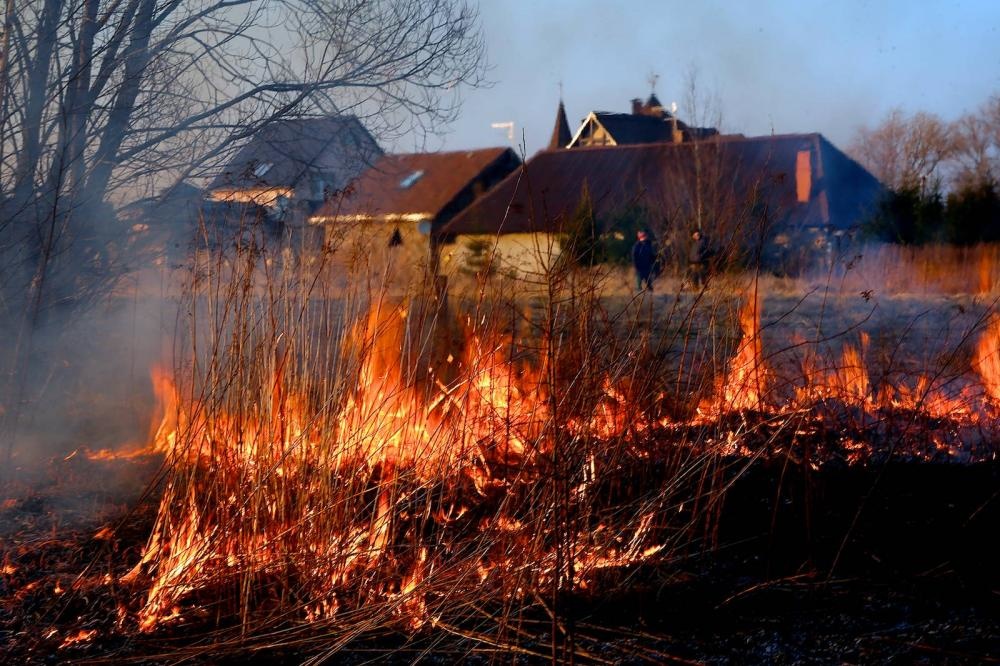 Сжигание травы и мусора – МЧС напоминает о мерах безопасности