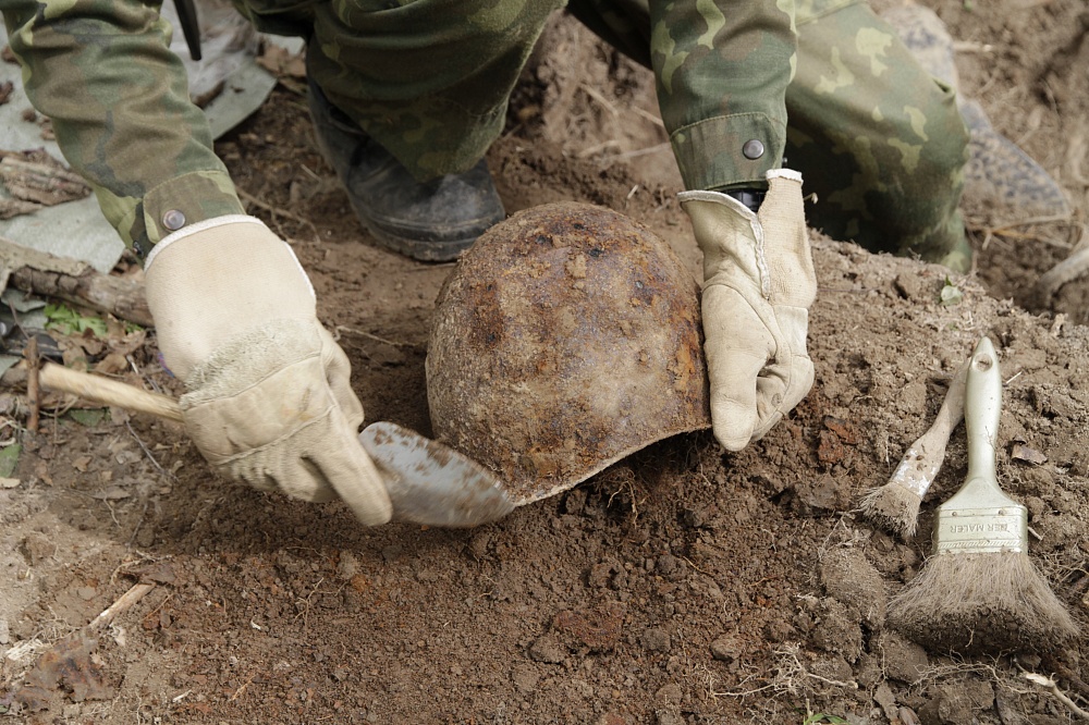Останки 9-ти воинов обнаружены в Бобруйском районе