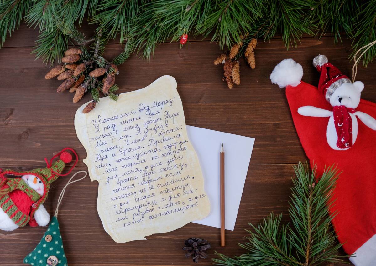 Областная организация РОО «Белая Русь» запустила новогодний проект «Письмо Деду Морозу»