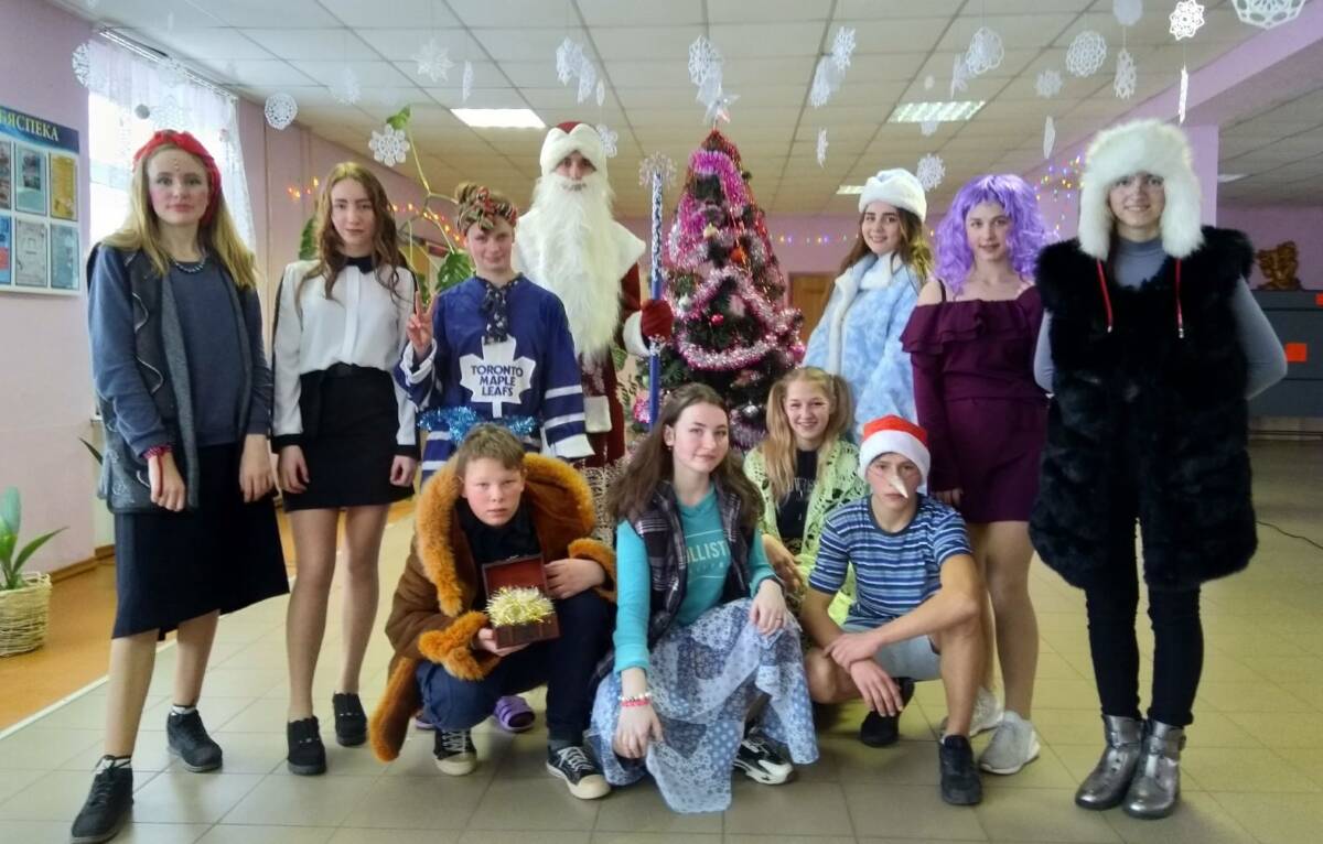 Новогодний переполох в Турковской школе