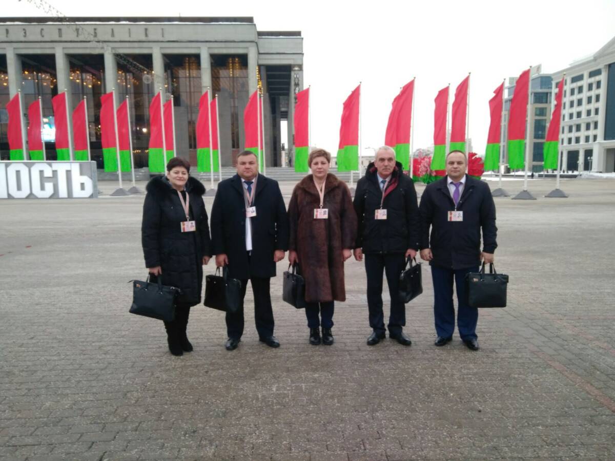 Фотофакт: Делегаты Бобруйского района на всенародном форуме