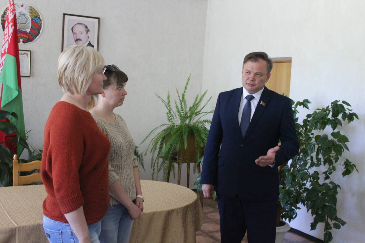 Парламентарий встретился с избирателями в Горбацевичском сельсовете