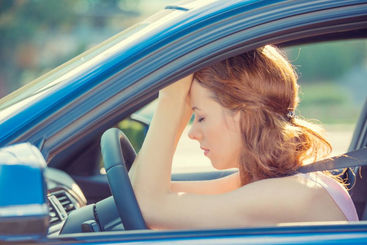 ГАИ рекомендует водителям контролировать самочувствие за рулем