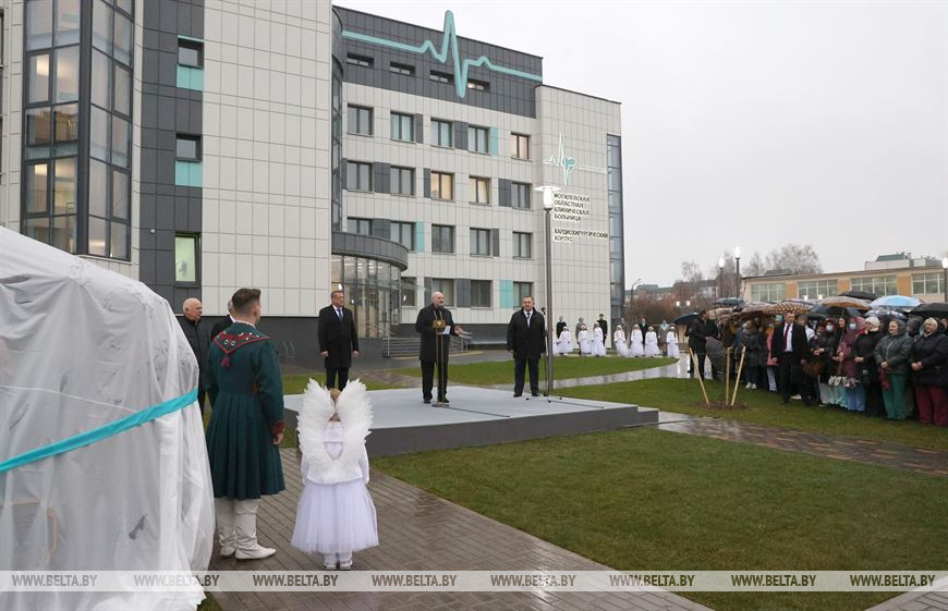 Александр Лукашенко на открытии кардиоцентра в Могилеве: мы продолжим создавать лучшие условия для жизни людей