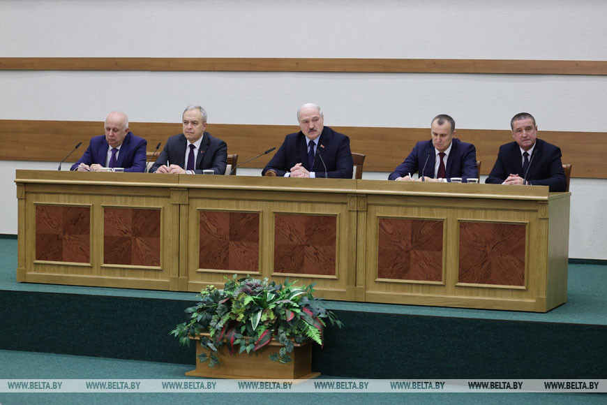Встреча Президента с активом Могилевской области