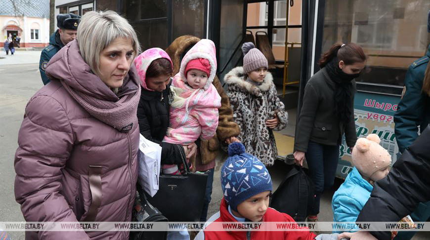 В Беларусь с 24 февраля прибыли 619 украинцев