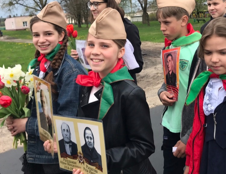В Вишневском сельсовете состоялось шествие поколений