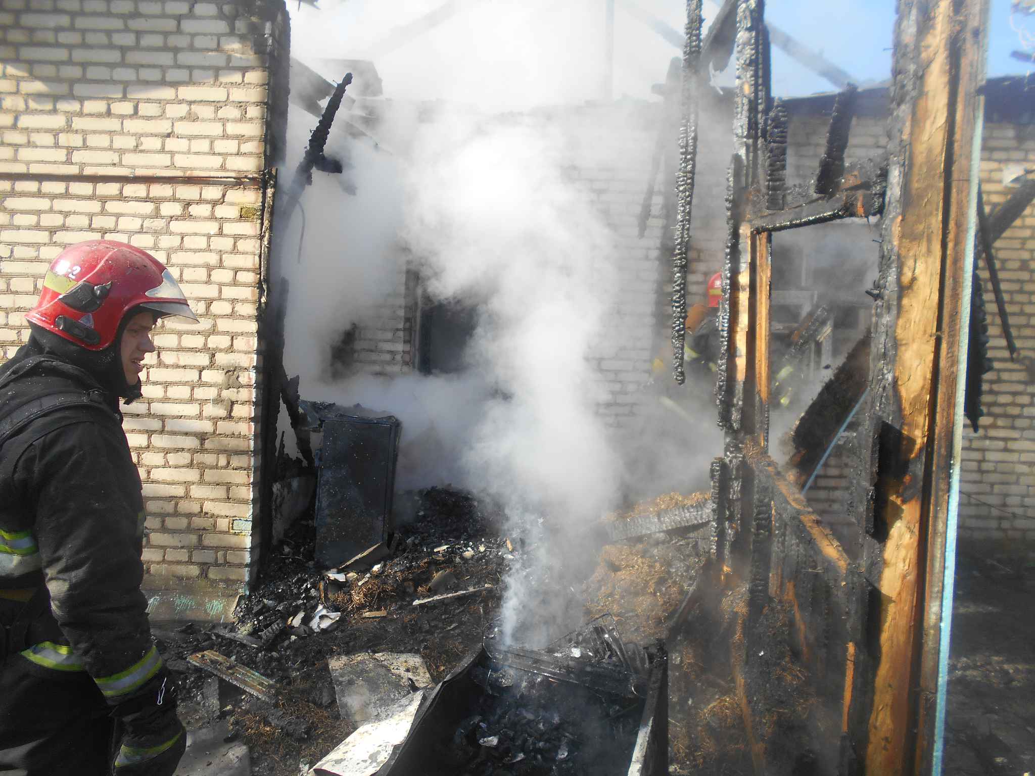 Спасателями ликвидирован пожар в Мирадино