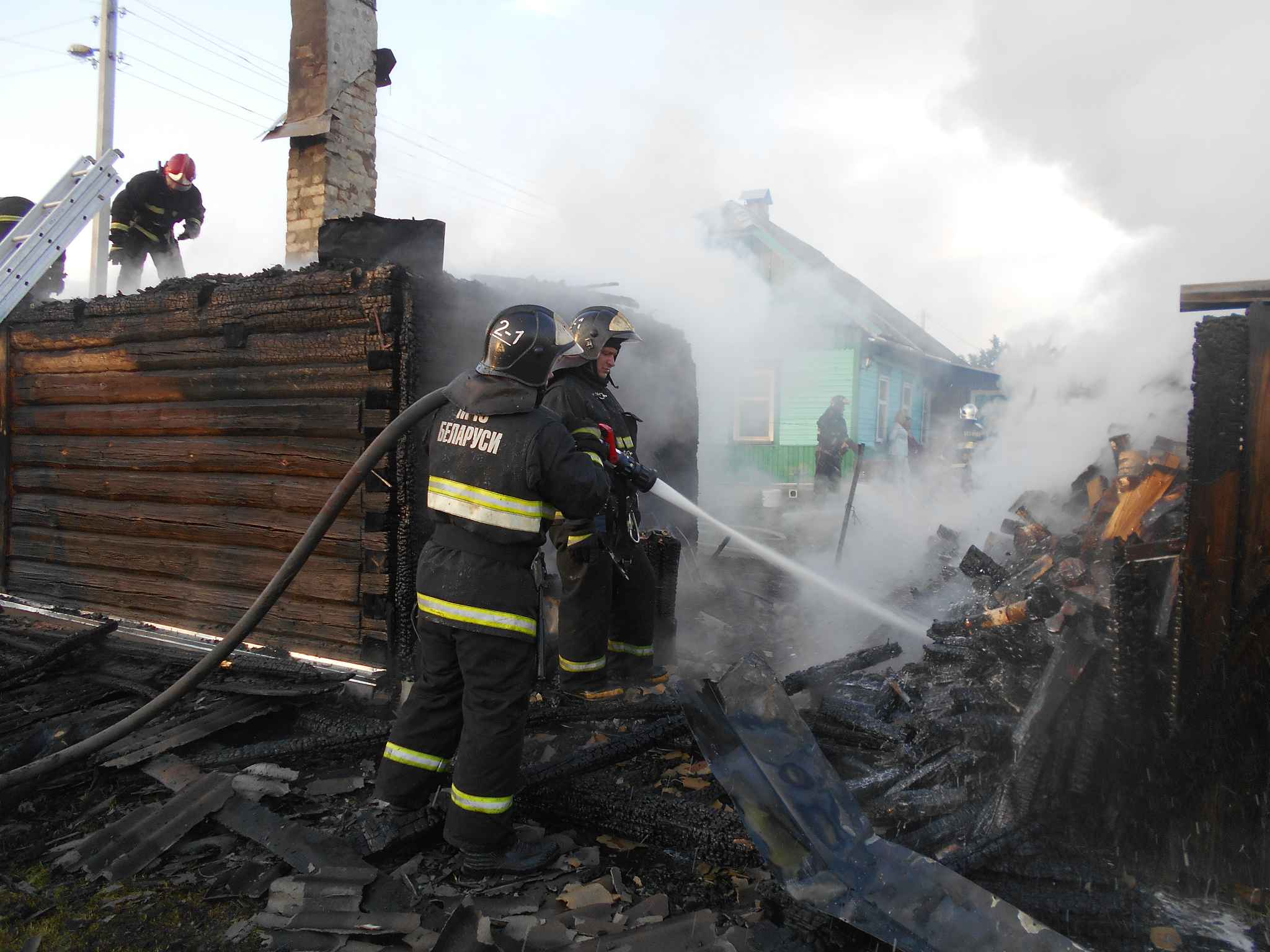 За минувшие выходные в Бобруйском районе произошло четыре пожара