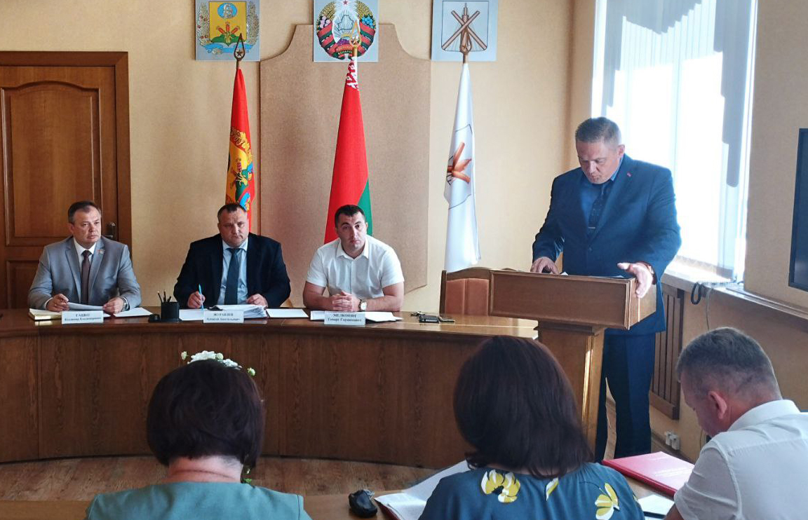 В Бобруйском райисполкоме обсудили мероприятия, проводимые в рамках Года исторической памяти