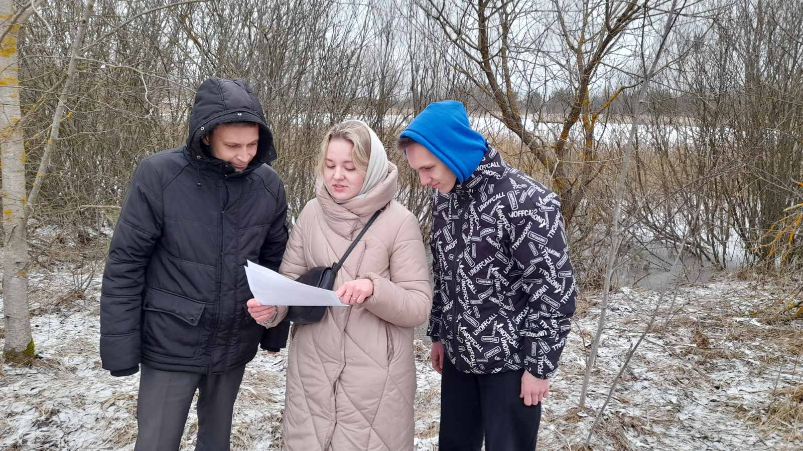 Молодежь Бобруйщины принимает участие в акции «Зимний патруль»