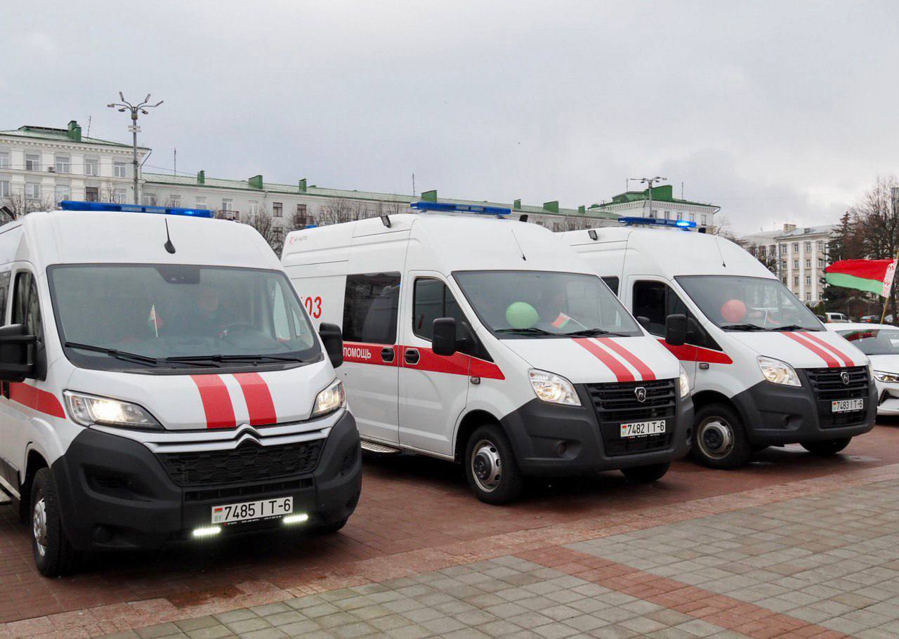 Сегодня парк медицинского транспорта Могилевской области пополнился новыми автомобилями