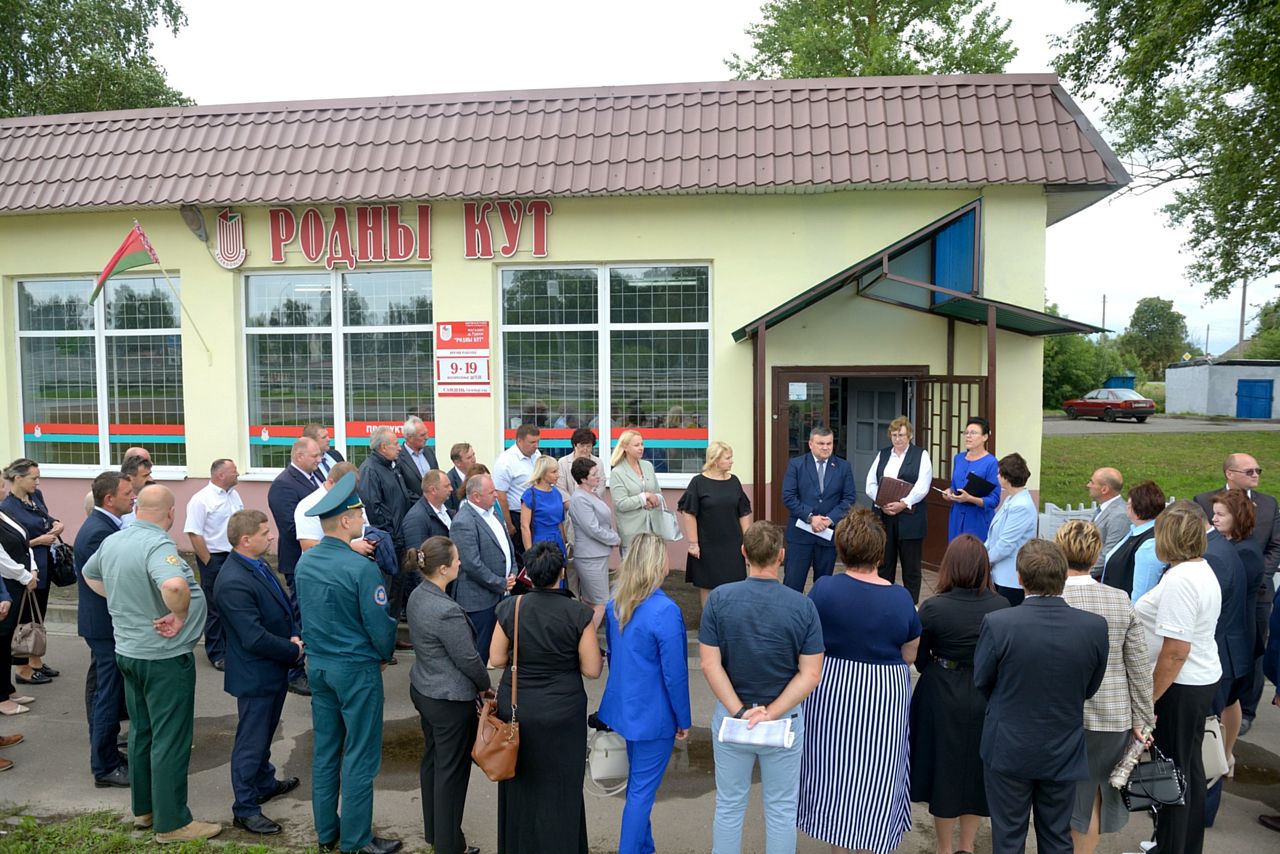 Сегодня на Бобруйщине состоялось выездное заседание районного исполнительного комитета и президиума райсовета депутатов