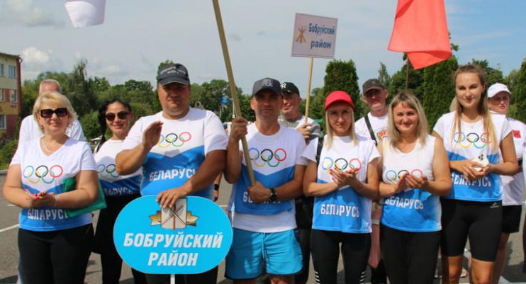 Команда Бобруйского района приняла участие в летней спартакиаде депутатского корпуса Могилевской области