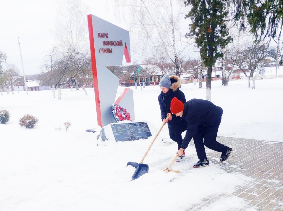 Молодежь Бобруйщины предлагает помощь в уборке снега