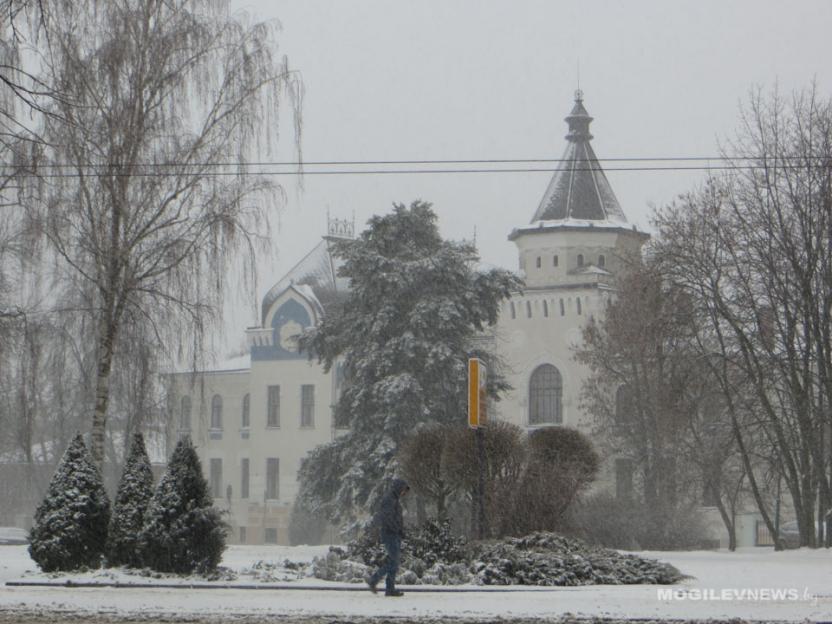 Кратковременный снег и слабый мороз ожидается в начале следующей недели в Могилевской области