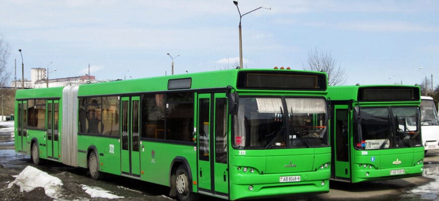 Автопарк №2 Бобруйска информирует об изменении расписания рейсов некоторых пригородных автобусов