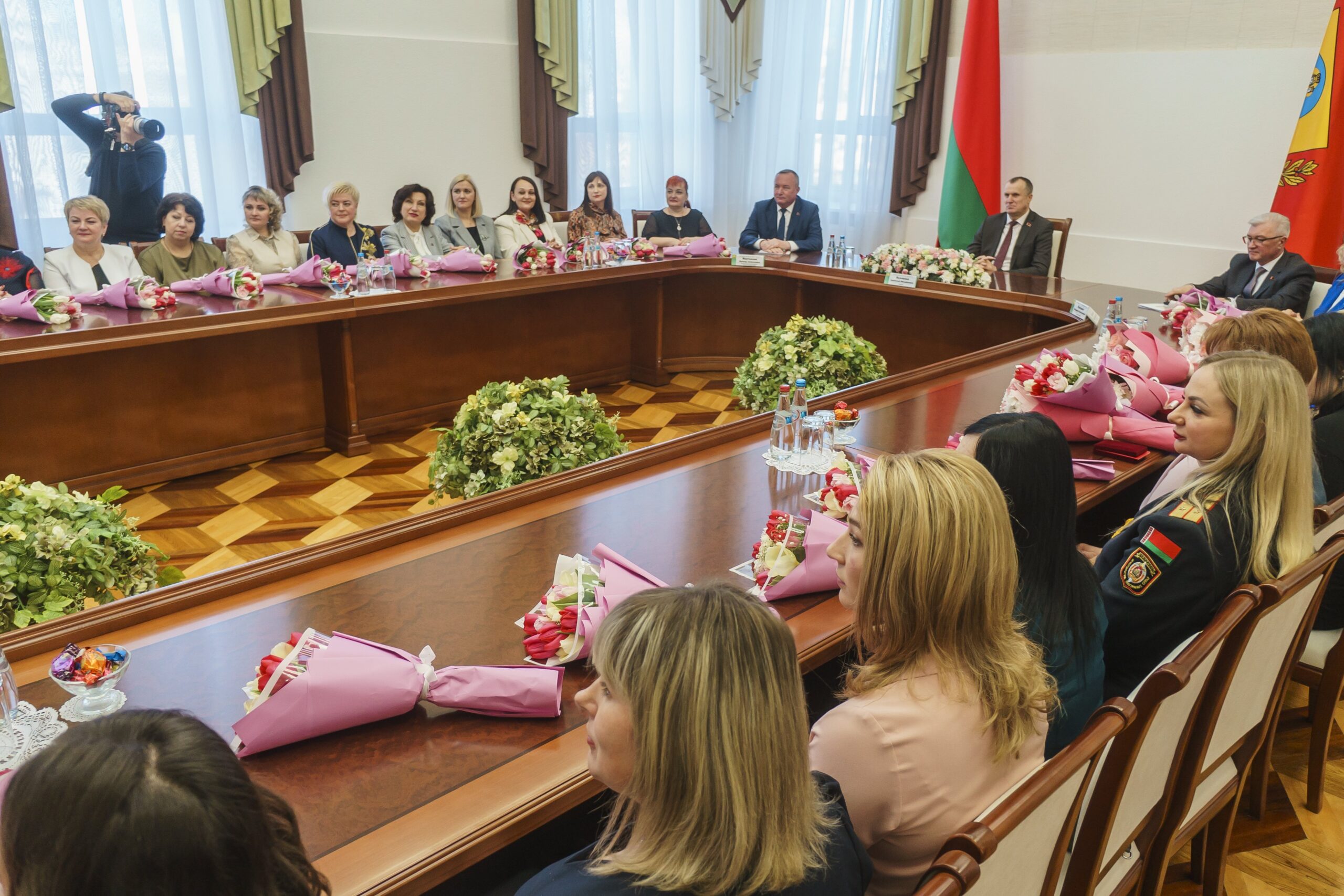 Представительница Бобруйского района приняла участие в областном торжественном приеме, посвященном Дню женщин
