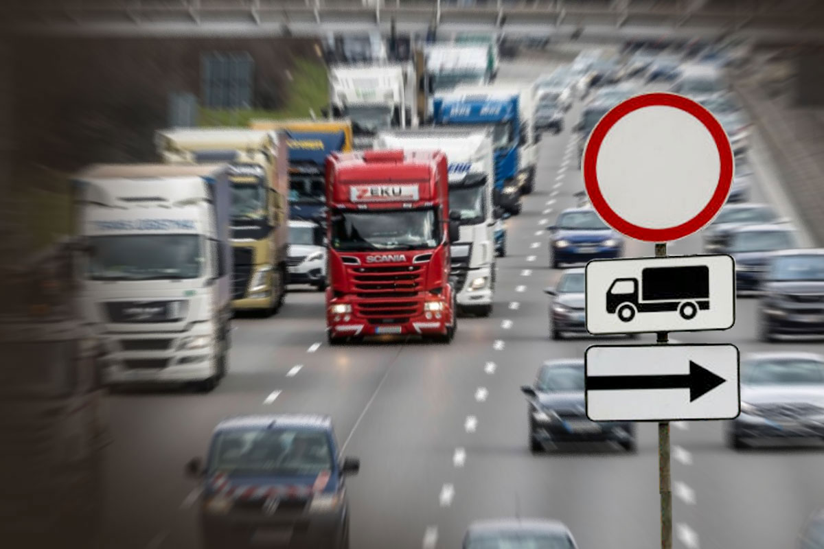 Ограничения на движение тяжелых грузовиков ввели на некоторых дорогах Беларуси с 15 марта