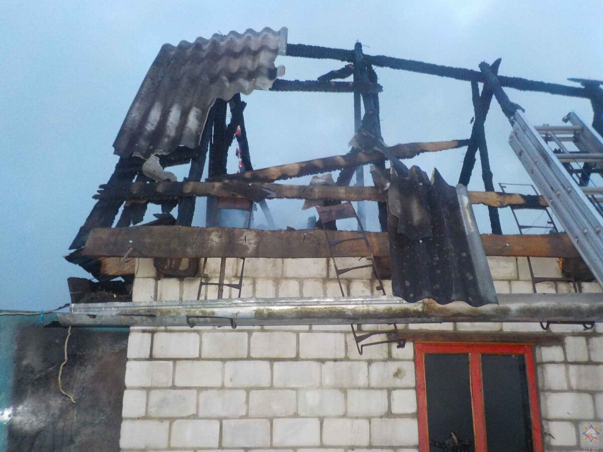 Пожар в Телуше унес жизнь человека