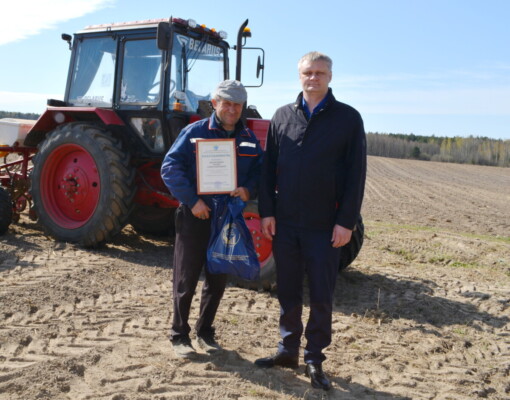 В филиале  «Пищевик-Агро» первыми на Бобруйщине приступили к севу кукурузы