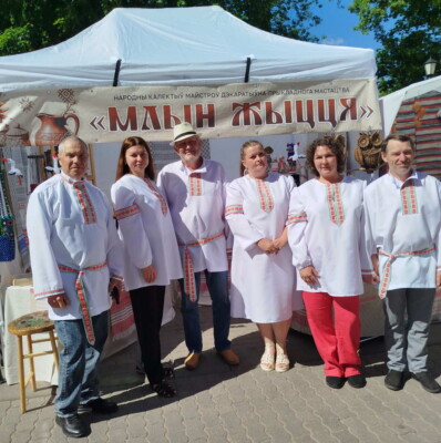 У фестывалі народных рамёстваў прымаюць удзел майстры Бабруйскага раёна