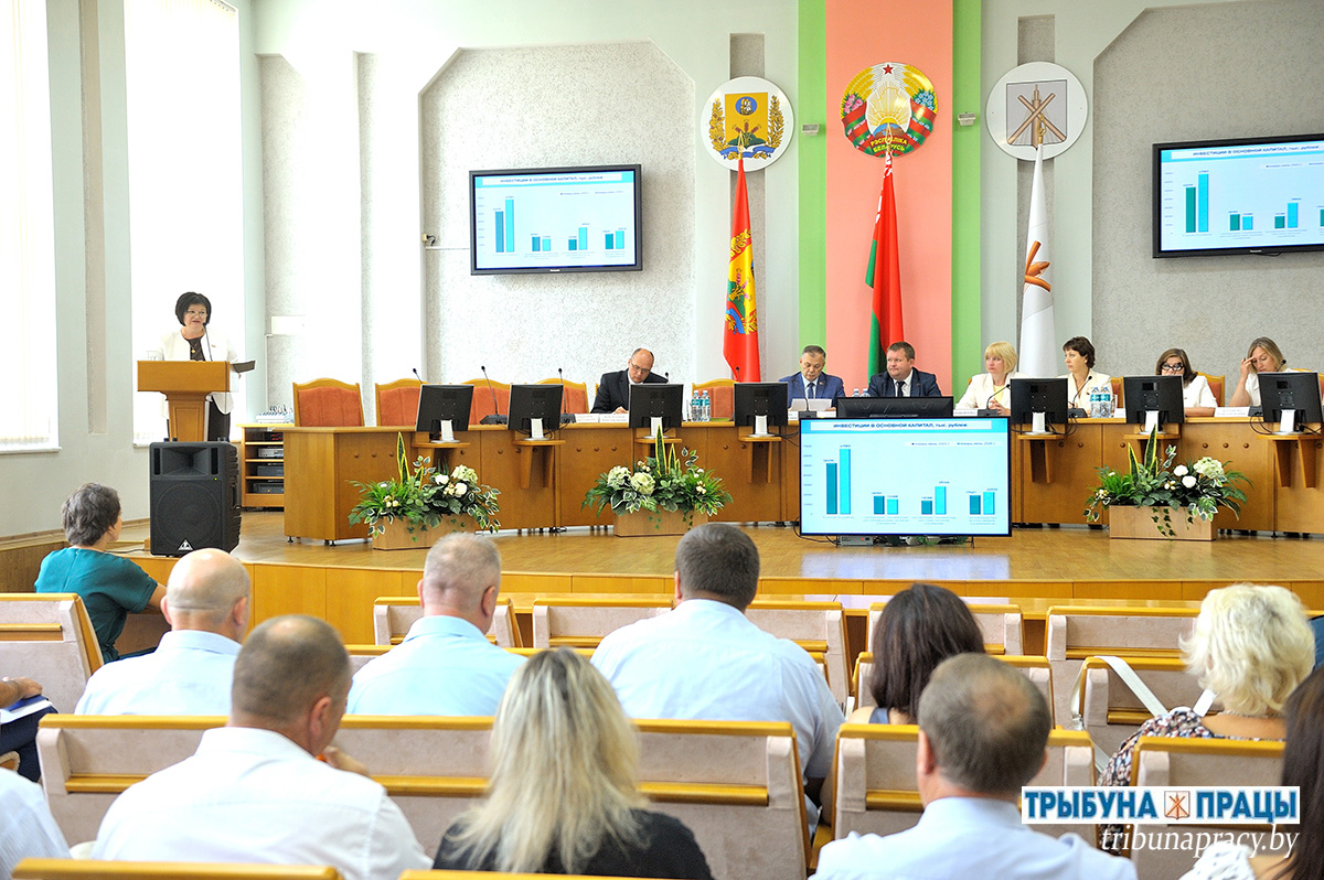 В Бобруйском райисполкоме подвели итоги работы за полугодие